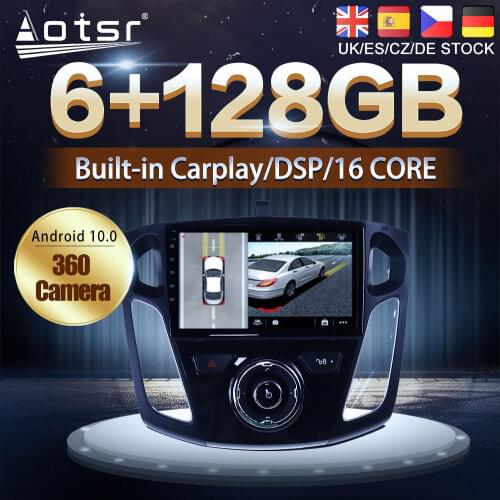 Android 10 128G For Ford Focus 3 Mk 3 2011 - 2019 Car DVD GPS Navigation Auto Radio Stereo Multimedia Player HeadUnit No 2din