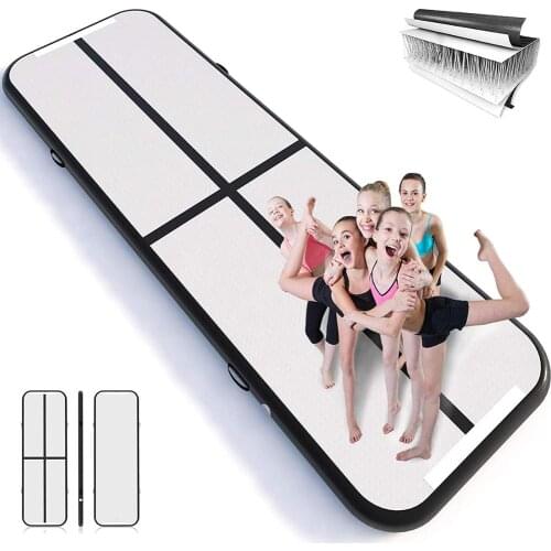 Free Shipping DWF Inflatable Gymnastics Gym Mat 3m Inflatable Air Track For Kids
