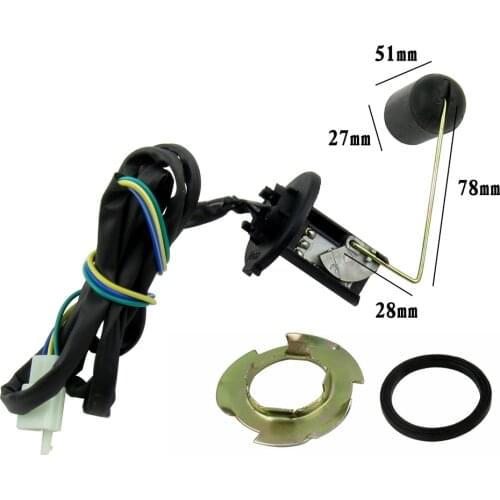 Fuel Level Sensor Motorcycles, Spare Parts Boats Fuel Tank Complete Accessories For 125cc 150cc