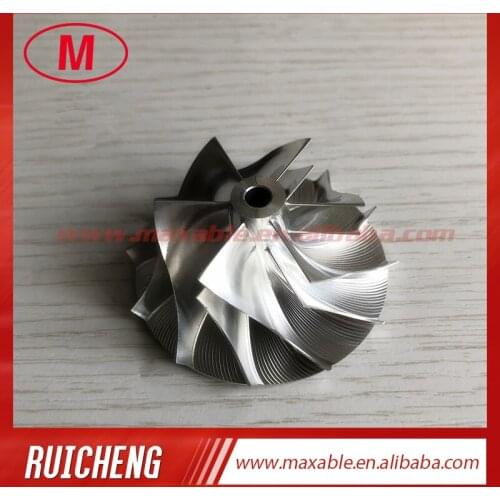 TD04HL 40.68/56.02mm 6+6 blades 49189-43400 1401-404-425 turbo Billet/milling/aluminum 2618 compressor wheel