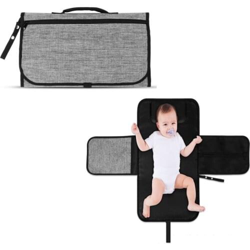 Diaper Changing Mat For Baby Waterproof Extender Portable Diaper Bag Pad Baby Mom Clean Hand Folding Mat Infant Care Products