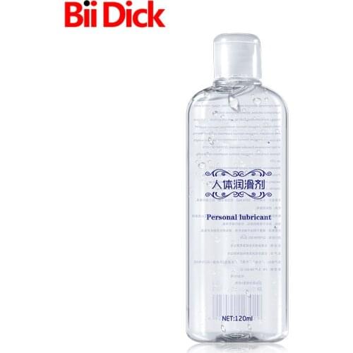 120ML Anal Lubricant for sex water-based Transprant lubricant Personal lubricant sexual massage oil sex lube Adult Sex products