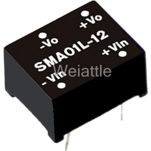 MEAN WELL original SMA01M-09 9V 110mA meanwell SMA01 9V 1W DC-DC Unregulated Single Output Converter