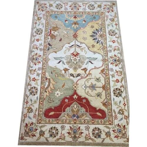 Original single export Turkish handmade carpets OUSHAK Ozarks pure wool carpet XP34 4X6gc158zieyg14