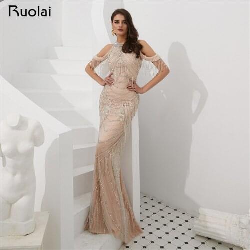 Женские платья с открытыми плечами Ruolai China At AliExpress