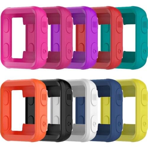 Hot Silicone Smart Wristband Bracelet Watch Strap Replacement Protective Case for Garmin Forerunner 35/Approach S20 Sports Watch
