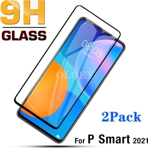 Full Covered Glass For Huawei P Smart 2021 Protective Glass For Hauwei Psmart 2021 ScreenProtector P Smart2021Tempered Film Glas