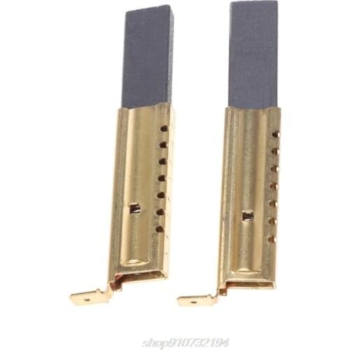 1 Pair Useful Washing Machine Motor Carbon Insert Brushes L94MF7 for whirlpool N05 20 Dropshipping
