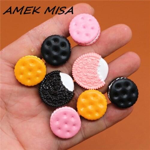 1pcs Resin Shoe Buckle Accessories Simulation Sandwich Biscuits Shoe Decoration Jibz for Croc Charms Bracelets Kids Gifts U168