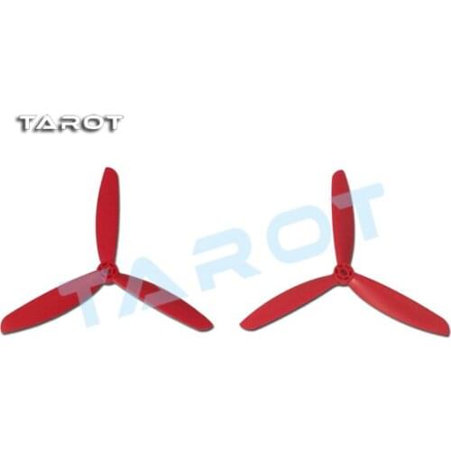 TAROT 3-blade 6045 Plastic ABS CW CCW Propeller FOR Mini 300 350 TL400E1 Red green black White