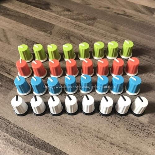 32PCS Replace EQ Rotary Knob For Pioneer DJ MIXER DJM djm-2000 900 850 750 700 800 DAA1176 DAA1305 colorful you can chose