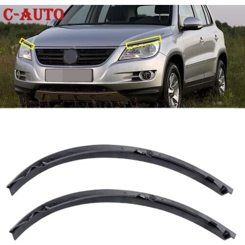 Car accessories Hood head Light Above Waterproof rubber Shell Cover Gasket sealing strip For VW Tiguan 2008-2017 Car-styling
