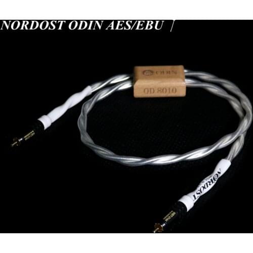 Nordost odin 75 ohm digital coaxial cable fever grade RCA digital audio cable spdif subwoofer signal cable AES/EBU signal cable