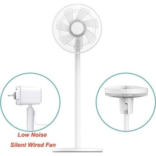Mijia Household Electric Fan E Floor Fan Air Circulation Fan DC Inverter Vertical Desktop Dual-purpose Fan Natural Wind