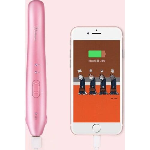 Surker electric hair straightener straightening iron hair styling mini size cordless rechargeable hair curler Negative ion