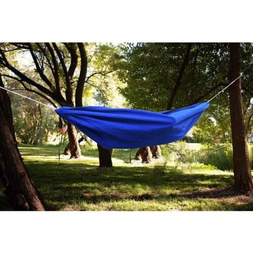 Camping Hammock-Mesh Bag Camping Hammock-Outdoor Hammock Blue