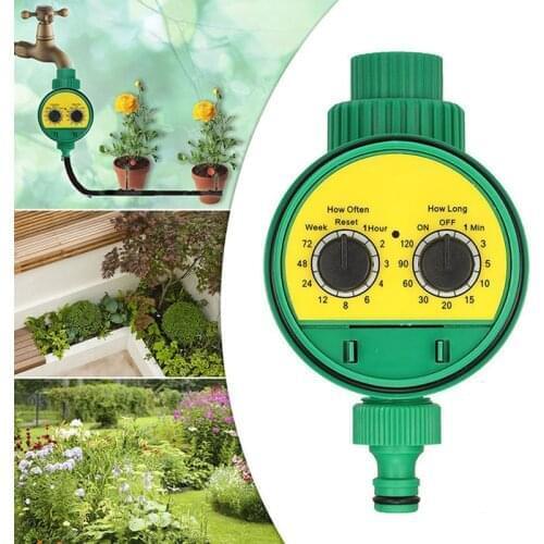 Multifunctional Two Dial Automatic Electronic Watering Timer Control Valve Outdoor Garden Yard Water Timer Irrigation Controller