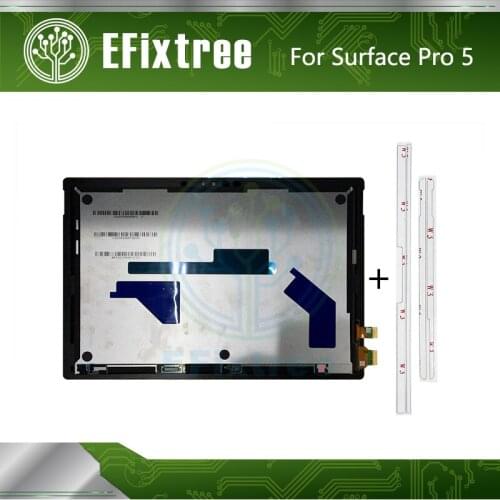 Tablet LP123WQ1(SP)(A2) 1796 LCD Touch Screen Digitizer Panel Displa Assembly Surface Pro 5 For Microsoft With Sticker
