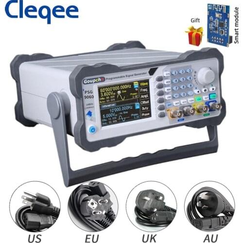 PSG9060 60MHz Programmable Function Generator DDS Signal Generator Dual Channel Aribitrary Waveform support Bluetooth Control