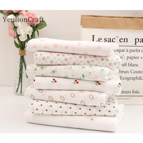 Chzimade 50x150cm Breathable Cotton Printed Fabric Patchwork For Garment Dust-Proof Tissue Fabric Diy Sewing Materials