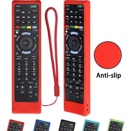 Remote Control Covers for Sony RM-ED052 RM-ED050 RMT-TX200C RMT-TX100D RM-ED053 RM-ED060 RMF-TX300C Shockproof Silicone Cases