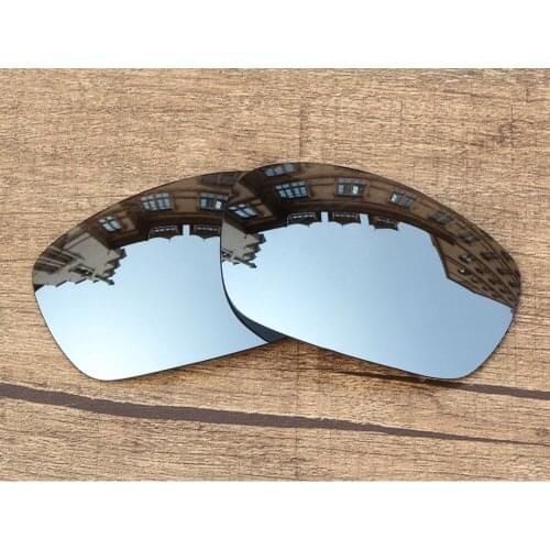 Vonxyz Chrome Mirror Polycarbonate Replacement Lenses for-Oakley Jawbone Frame