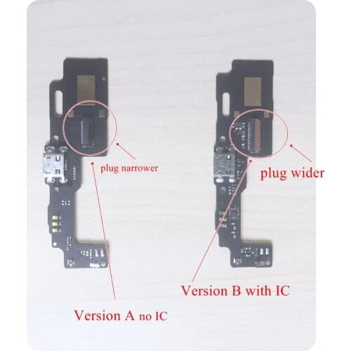 For ZTE Blade A520 BA520 Micro USB Charger Charging Port Connector Flex Cable Mic Microphone Board + Tracking
