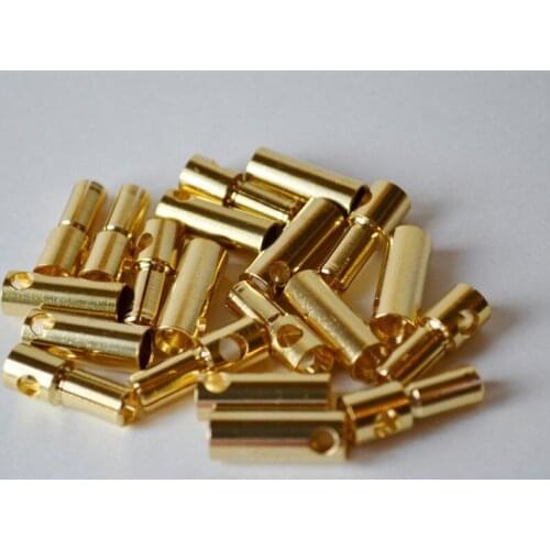 10 pairs/lot 5.5MM bullet Plugs banana connector & Terminals adapter