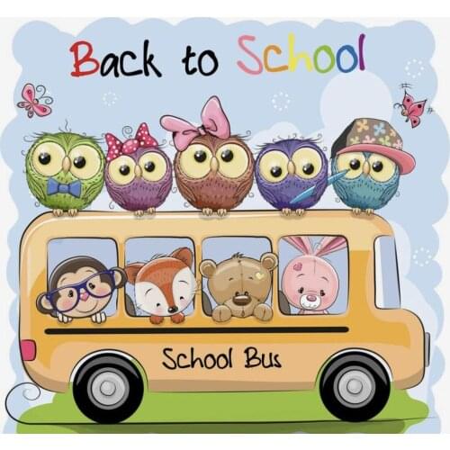 10x10 So cute little animals New Transparent Clear Rubber Stamp Sheet Cling Scrapbooking Photo Album PaperCard DIY Craft