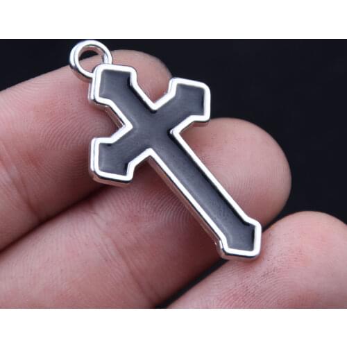 12pcs Gothic Cross Connector Charms Jewelry DIY Necklace Handmade earring Aesthetic Accessories Jewelry Making Supplies