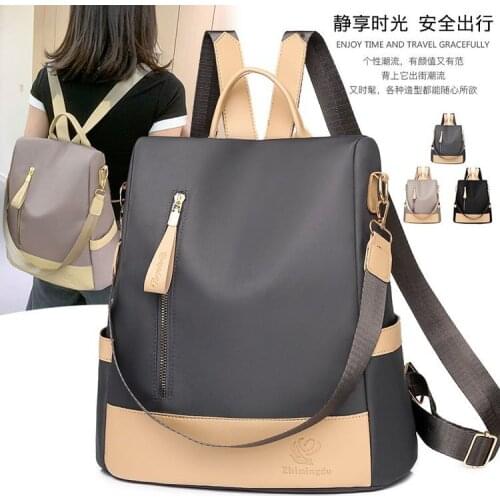2021 new fashion casual anti-theft multi-purpose ladies backpack