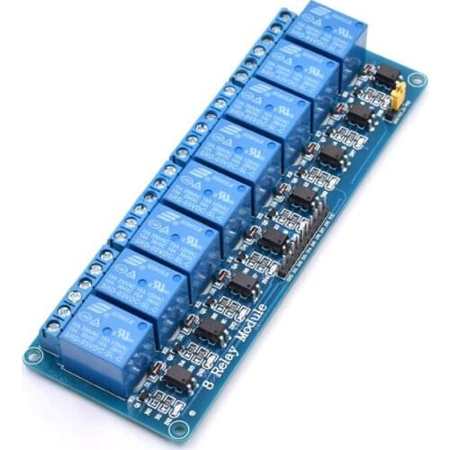 5PCS/LOT 5V 8 Channel Relay Module Board for PIC AVR MCU DSP ARM Electronic