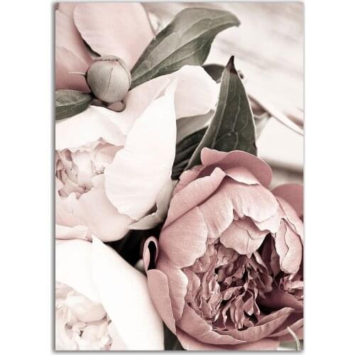 Pink Blush Peony Flower Diamond Mosaic Sale, 5d Diy Diamond Embroidery Full Square Round Drill 3 D Diamond Painting Flowers