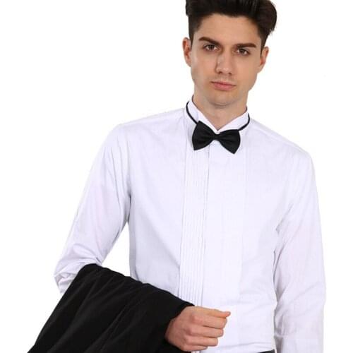 Мужские классические рубашки Auguswu China At AliExpress