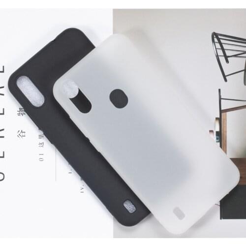 Blackview A60 Pro Case Soft TPU Matte Pudding Telefon Cover Black Anti-Dust Ultra Protection Phone Capa For Blackview A 60 Pro