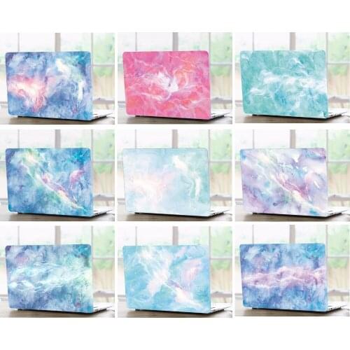 Marble Pattern Laptop Hard Shell Case Keyboard Cover Skin Set Pouch For 11 12 13 15" inch Apple Macbook Air Pro Retina Touch Bar
