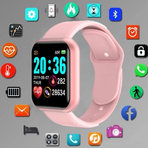 Digital Sport Smart watch Women watches digital led electronic wristwatch Bluetooth fitness wristwatch Men kids hours hodinky