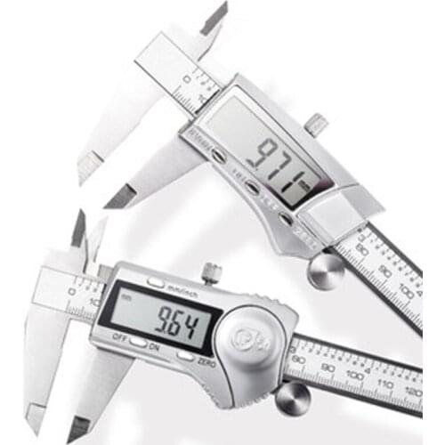 Electronic Digital Caliper Vernier Caliper Stainless Steel Oil Standard Household Small High Precision 0-150-200-300mm