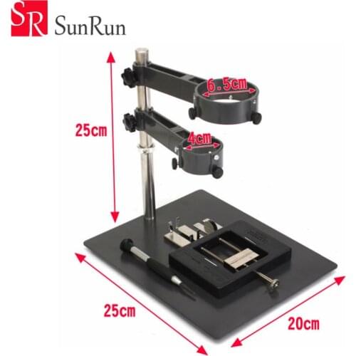 F-204 Tool Kit Hot Aair Gun Clamp Holder Repair Platform Multifunction Fixture Welding Bracket