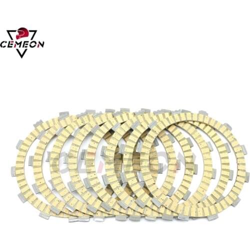 Yamaha WR250 YZ250 WR450 YFZ450 YFZ45 YZ450 XV700 XV7500 XV920 XV1000 XV1100 XVS1100Motorcycle clutch friction disc clutch plate