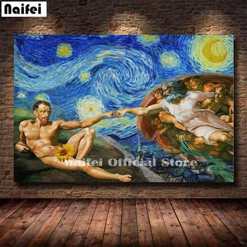 Graffiti Art Diamond Painting Diamond Embroidery Famous Paintings Full Drill Cross Stitch Kits Rhinestones Mosaic Wall Art Decor