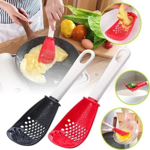 Multifunctional Kitchen Cooking Spoon Tool Premium Pp Soup Spoon Skimmer Garlic Potatoes Beans Egg Kitchen Gadgets