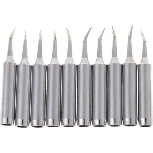 10 Pcs Solder Soldering iron tip 900M-T-SI Lead Free For Hakko Saike 936 852d+ 909D 62KD