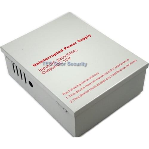 DC 12V 5A Uninterruptible Access Power Supply with Battery Backup using Access Control System UPS Power Supply AC 220V