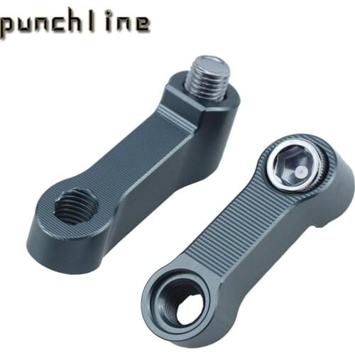 Fit CRF 1000 L For CRF1000L CRF1100L CRF450L CRF250L CRF250 RALLY RH mirror riser extenders spacers extension adapter adaptor