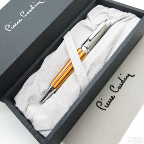 Pierre Cardin Force Yellow-Red Ballpoint Pen | İsme Special Pen