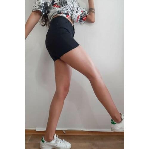 Black sexy womens shorts, womens sports shorts athletic sporty exercise, free shipping, sexy women, jogger shorts women, pure cotton