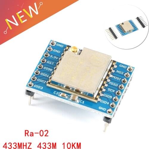 SX1278 LoRa Module 433M 10KM Ra-02 Ai-Thinker Wireless Spread Spectrum Transmission Socket for Smart Home DIY