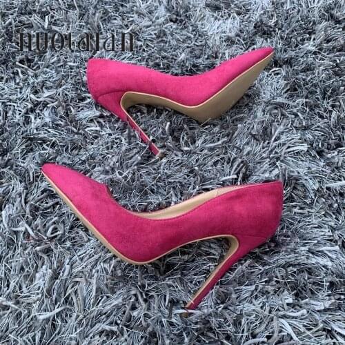 Brand fashion women pumps 8/10/12cm high heel pumps shoes for women sexy pointed toe high heels party wedding shoes woman