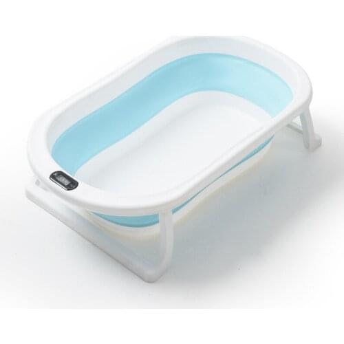 Baby Bathtub Baby Folding Bathtub Newborn Children Can Sit and lie Household Large Bathing Bucket Kid Products
